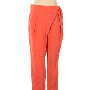 Tibi orange silk pant